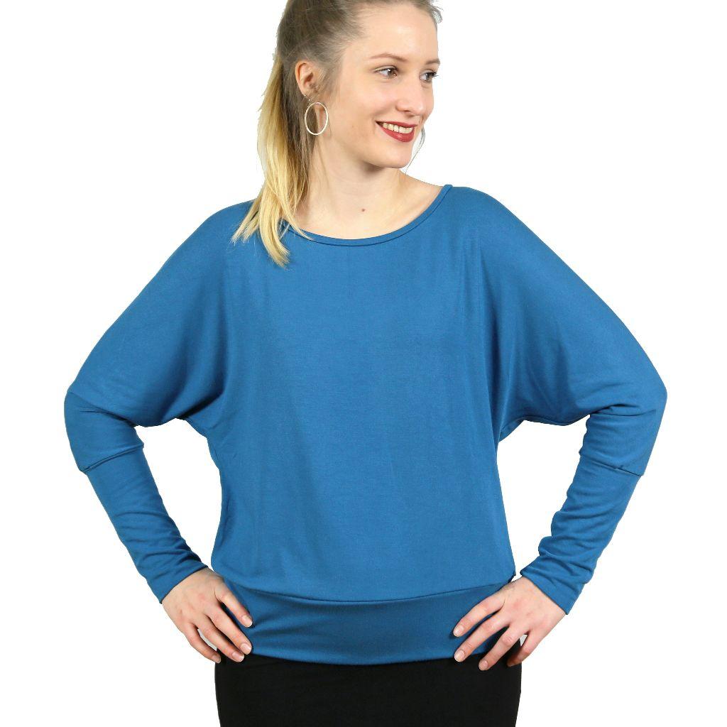 Papierschnittmuster Shirt Frau Usedom XS-XL